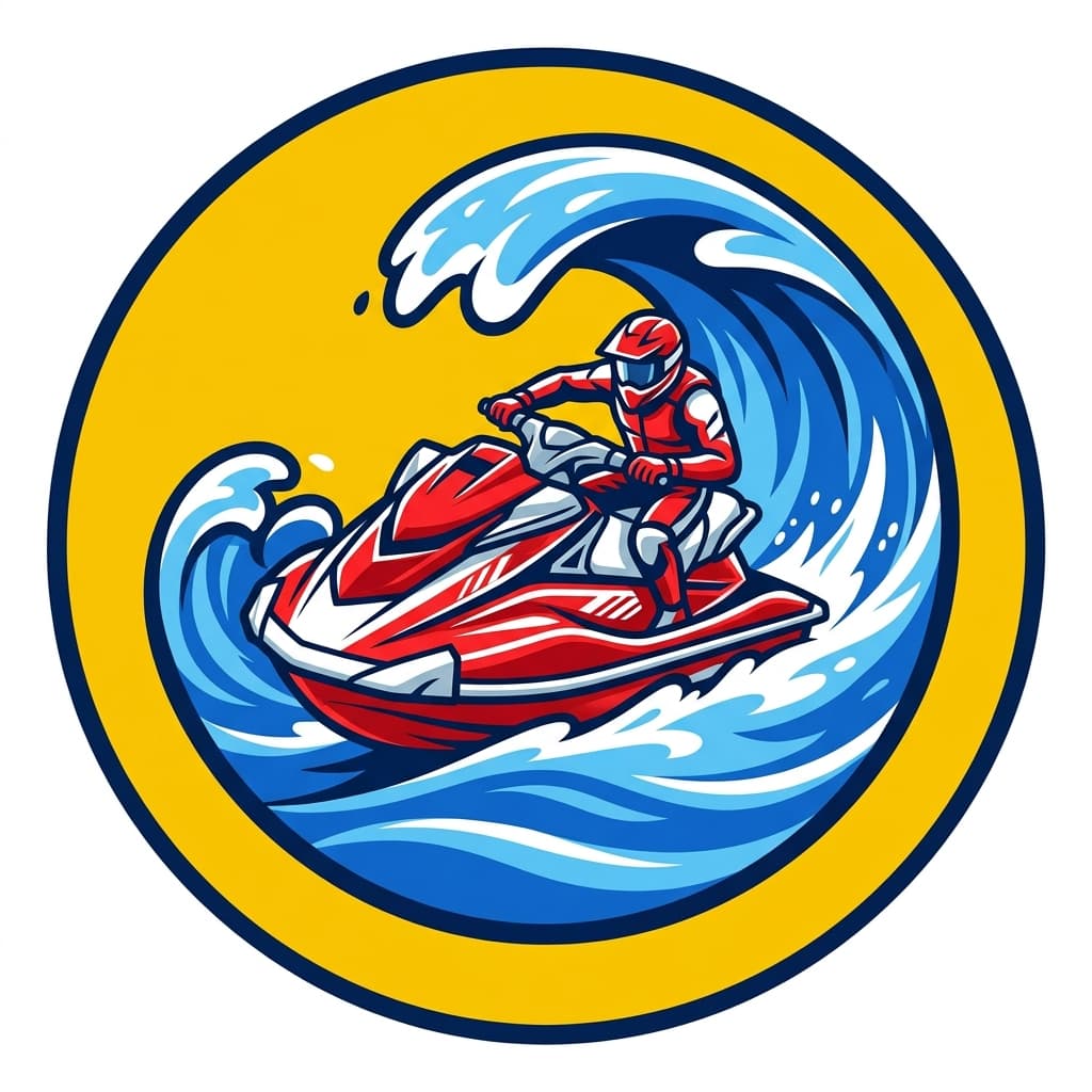 Jet Ski Hero Logo