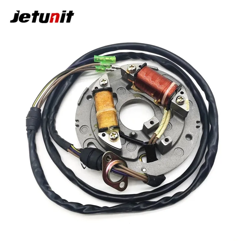 Gerador do magneto do conjunto do estator de jetski para kawasaki 21003-3718 ts (jf 650)1991 1992 1993 1994 1995 1996 assy do motor - Peça para Jet Ski