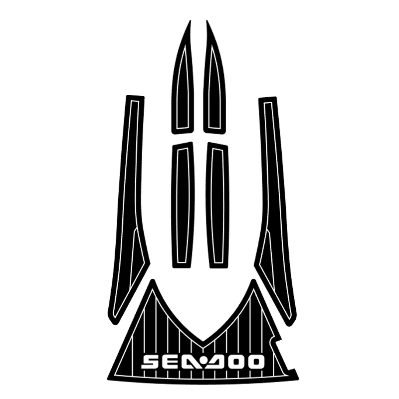 Tapete de tração para jet ski, eva personalizado, antiderrapante, folha de deck de teca, almofadas autoadesivas para seadoo gtx di/rxt 215, acessórios para barco - Peça para Jet Ski