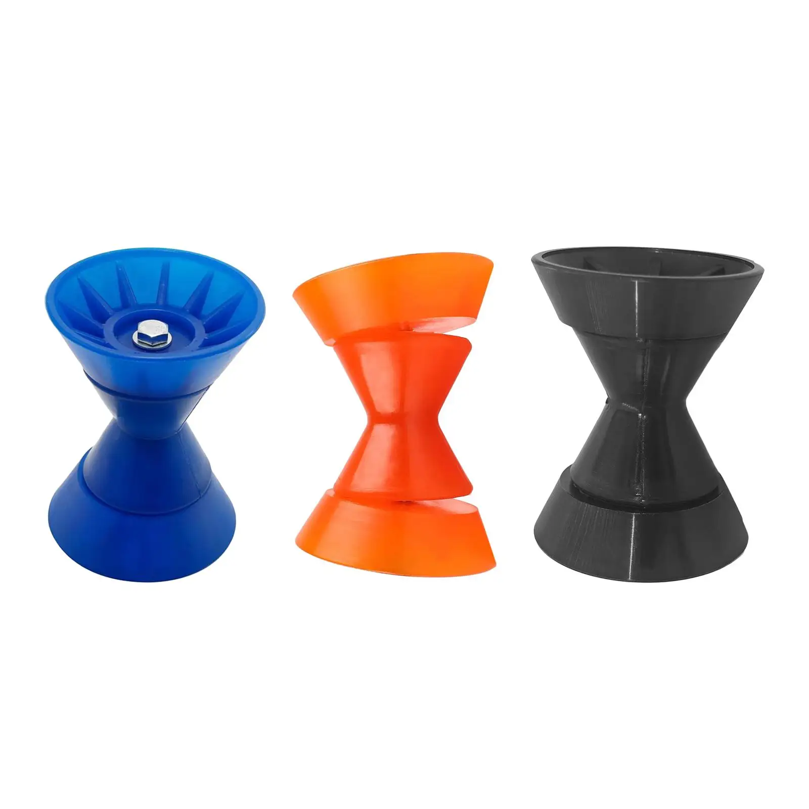 Rolo de arco multiuso, peças de reboque de poliuretano de 3 polegadas para suporte de reboque de barco, fácil de montar, fácil de usar, suprimentos duráveis - Peça para Jet Ski