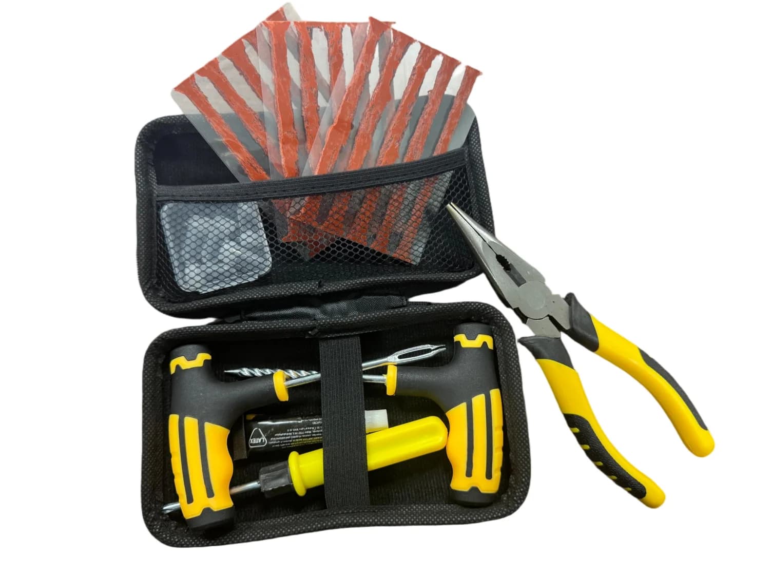 Peças sobressalentes de motocicleta aquática para kit de reparo de pneus de emergência, ferramenta de reparo de pneus de carro de estrada, remendos de tubo interno de bicicleta - Peça para Jet Ski