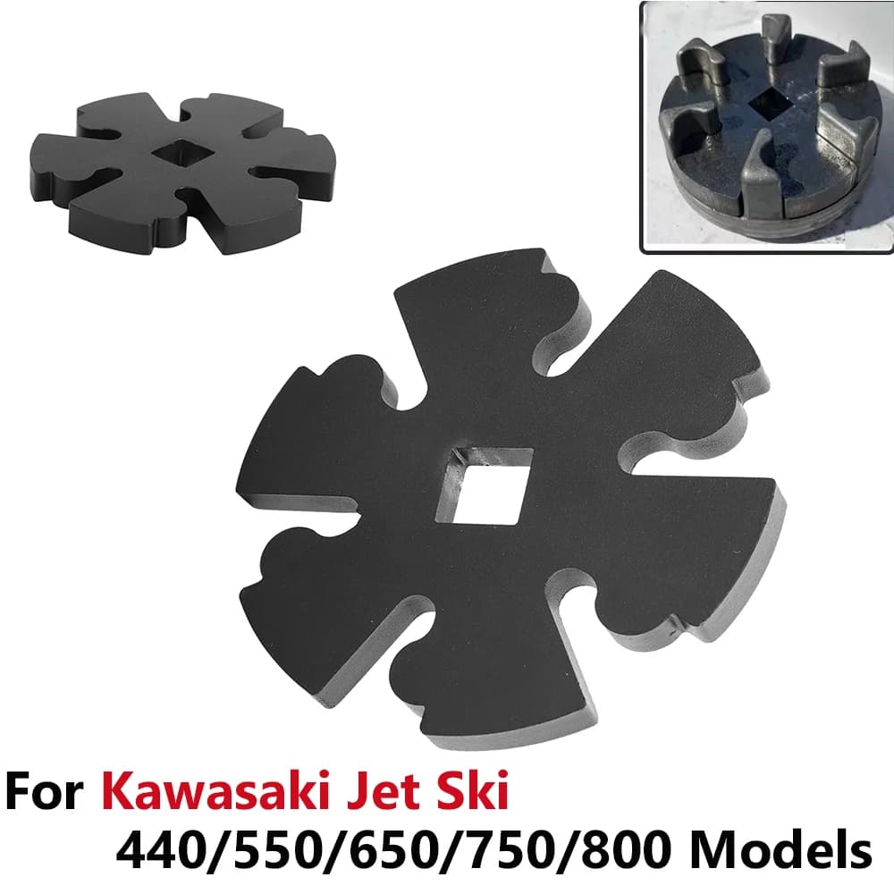 Ferramenta da remoção do acoplador do esqui, preto, Jet Ski de Kawasaki, 440, 550, 650, 750, 800 modelos, 1PC - Peça para Jet Ski