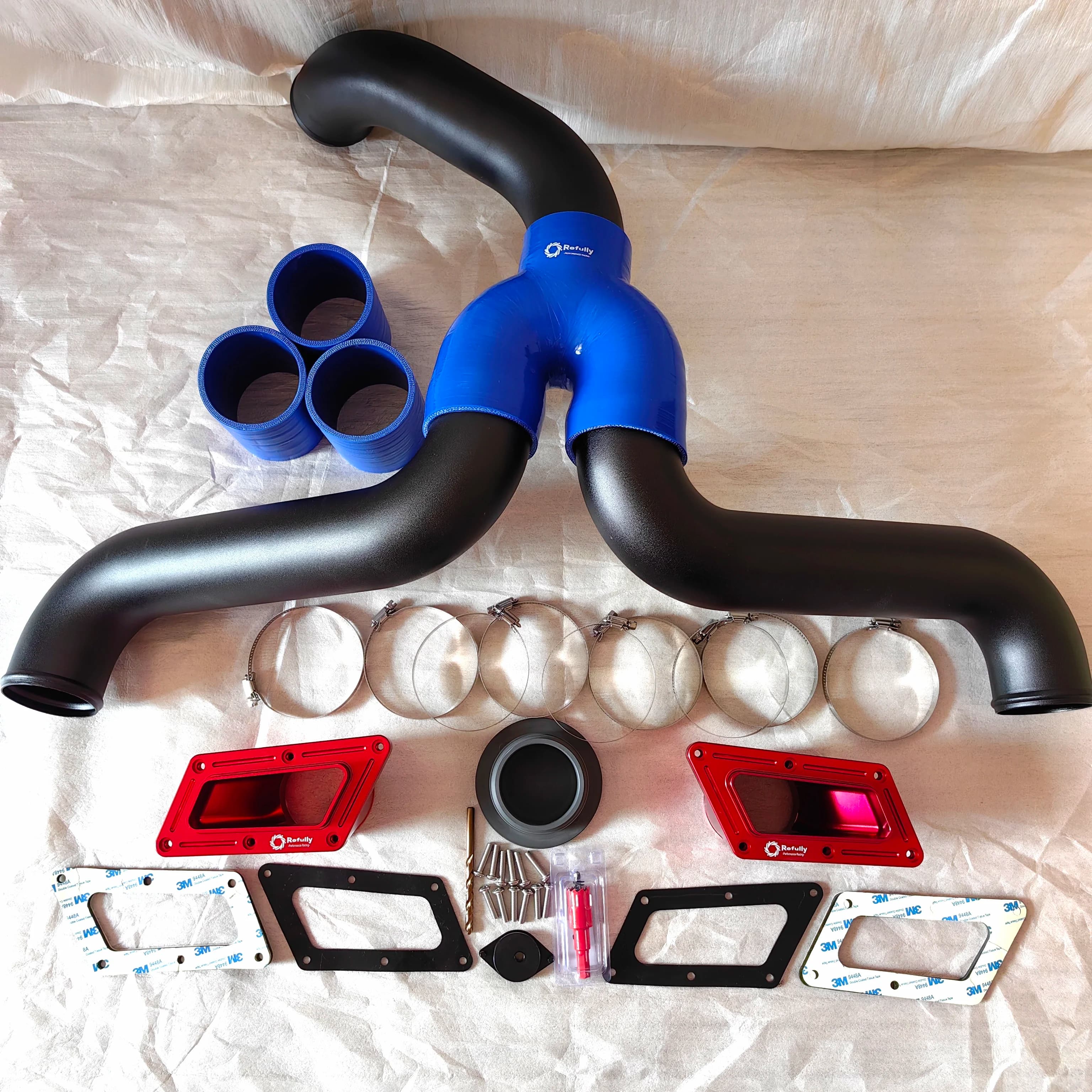 Para Seadoo 2018+ GTX /RXT 170 e 230 e 300 e 325 / Wake 170 e 230 Kit de exaustão traseira dupla - Peça para Jet Ski