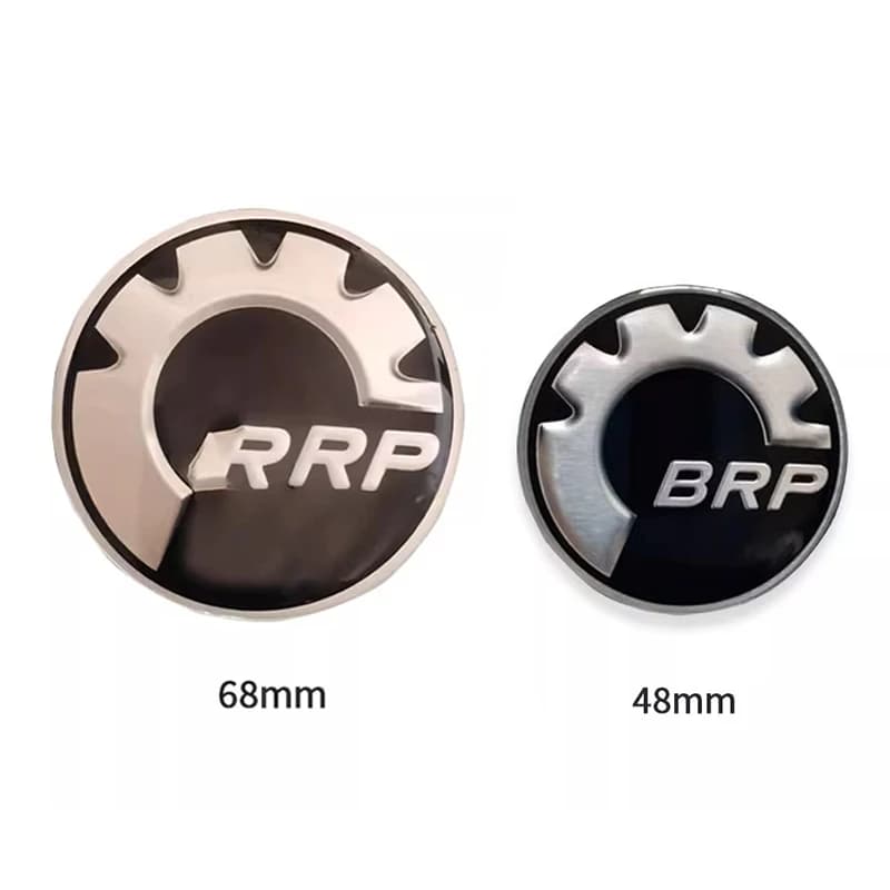 Design do logotipo da roda dentada para BRP Jet Ski Sea-Doo Decalques Capa 48mm/68mm 1pcs - Peça para Jet Ski